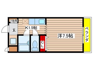 ロイヤル植田の物件間取画像